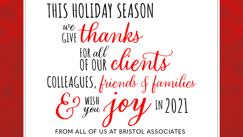 Happy New Year from Bristol Associates!