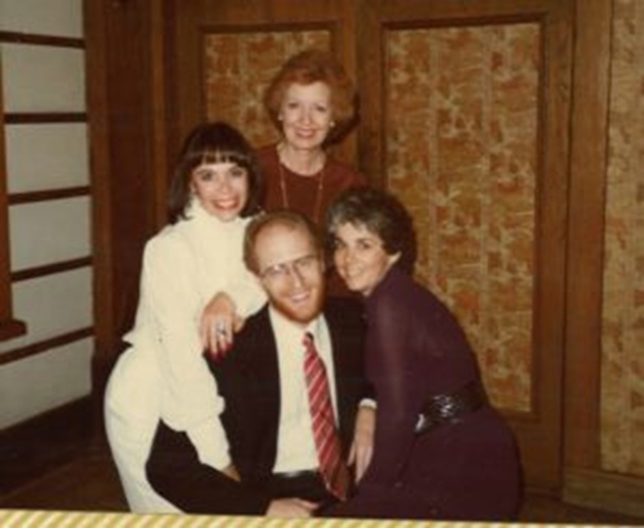 Roberta, Jim Jr., Sandie, and Lucy in 1983